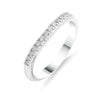 Silván timanttisormus 0,13ct, 14K valkokultaa, Silván vihkisormukset - Silván - Laatukoru