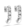 Silván timanttikorvakorut 0,12ct, 14K valkokultaa, Silván timanttikorut - Silván - Laatukoru
