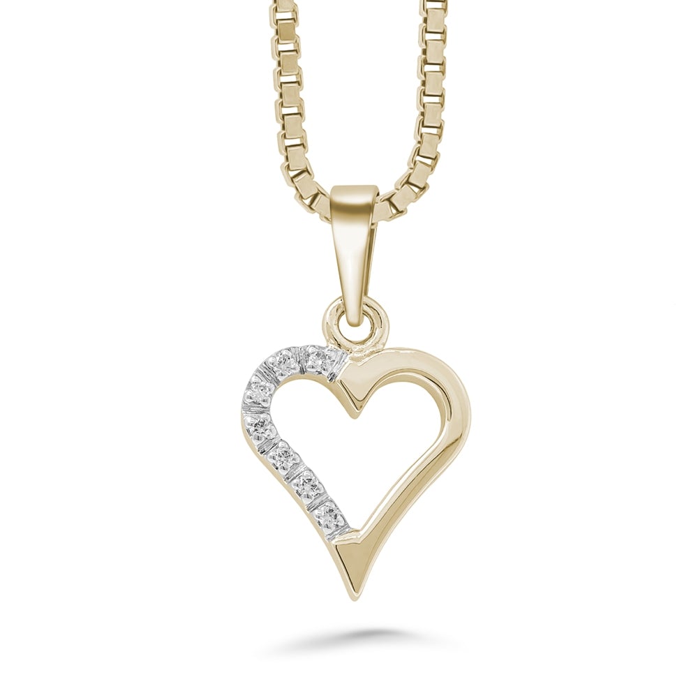 Silván timanttiriipus 0,05 ct, 14K keltakultaa, Silván timanttikorut - Silván - Laatukoru